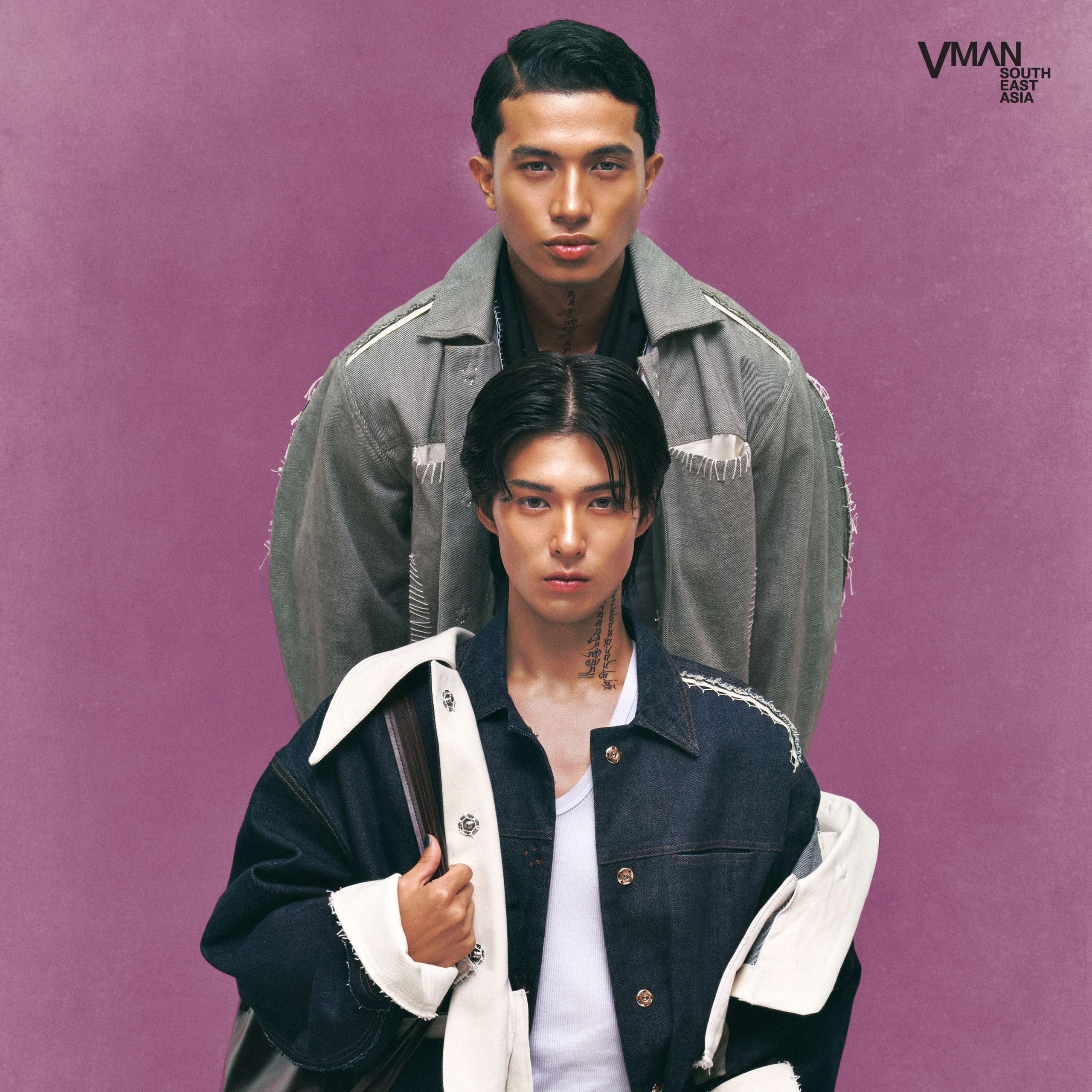 Jubei and Kensuke wear all clothing SEPH BAGASAO