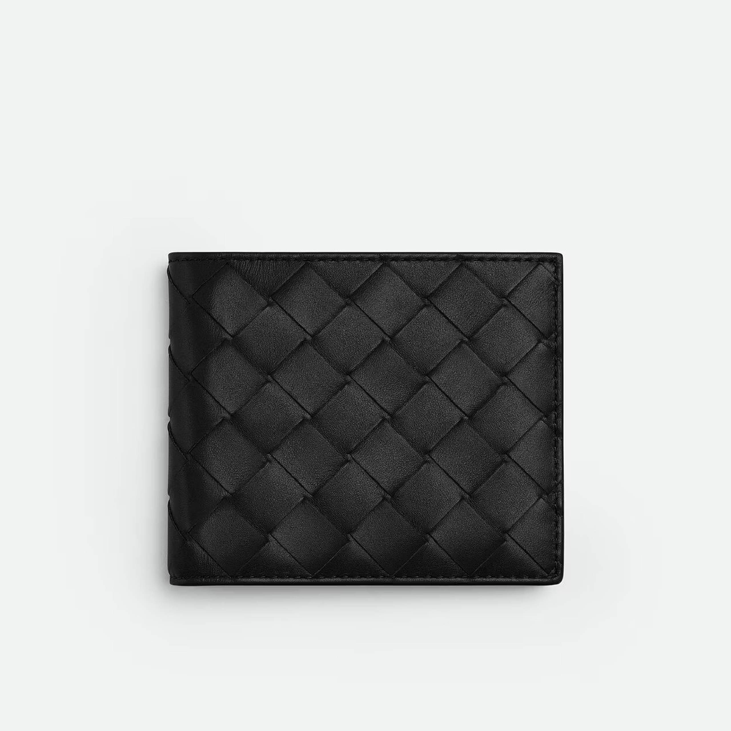 bottega veneta intrecciato bi fold wallet