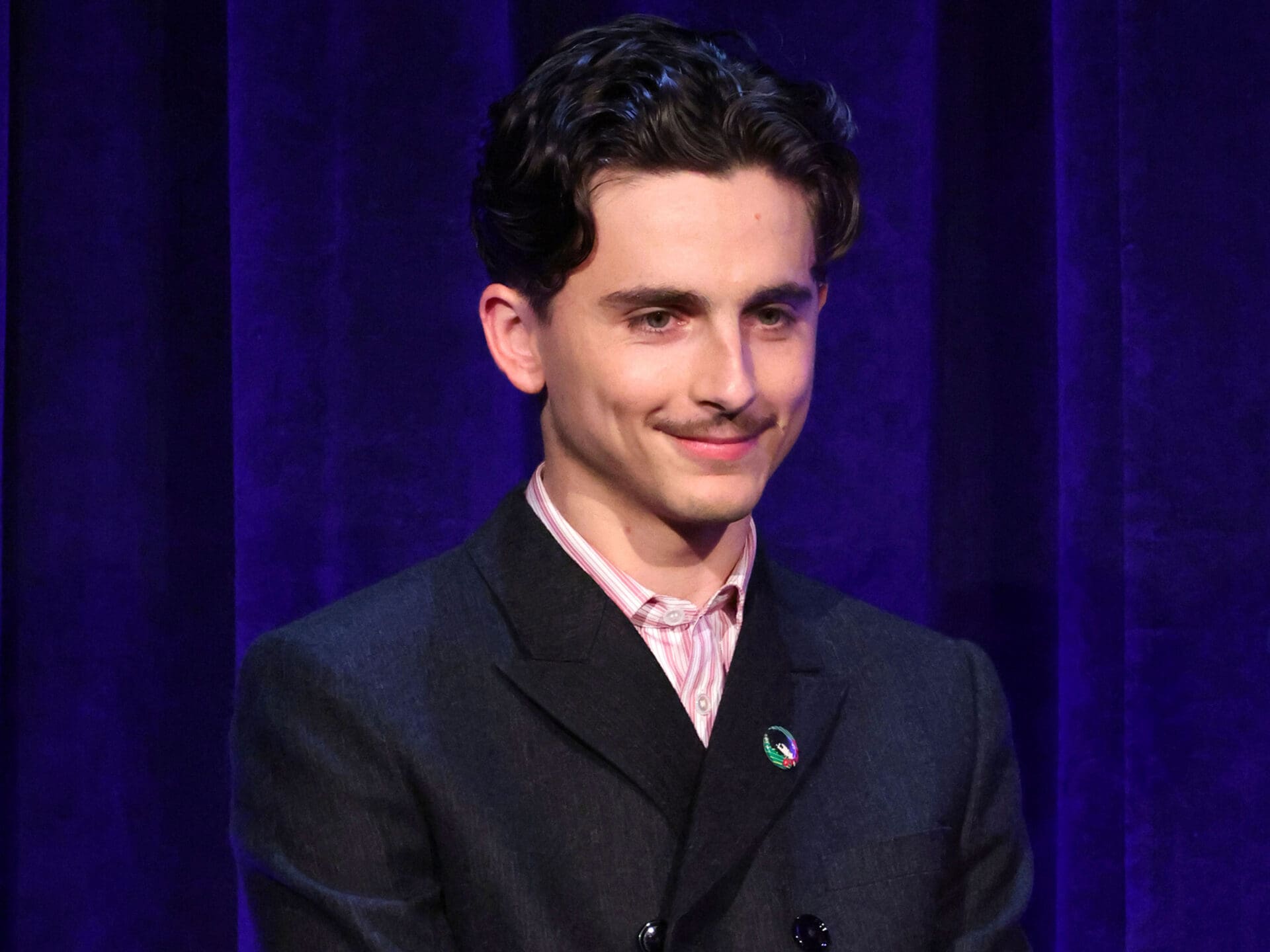 Timothee Chalamet wearing Celine at 2024 Gotham Awards