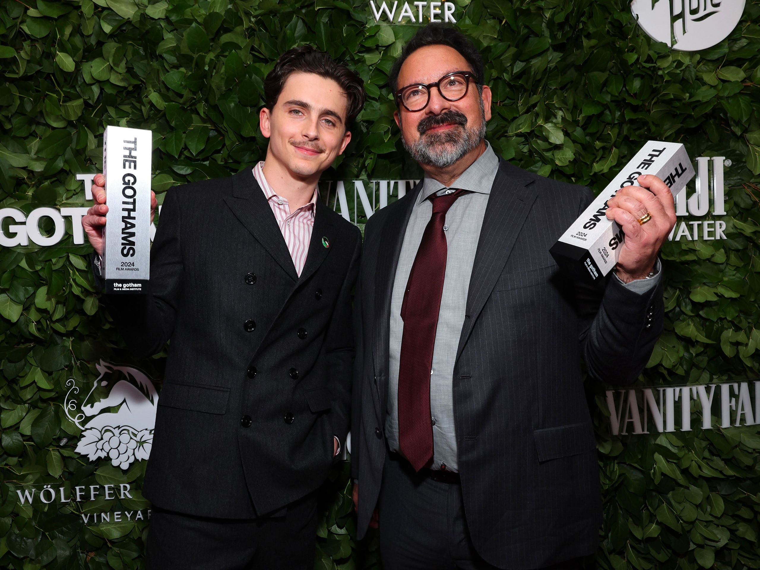 Timothee Chalamet wearing Celine at the 2024 Gotham Awards