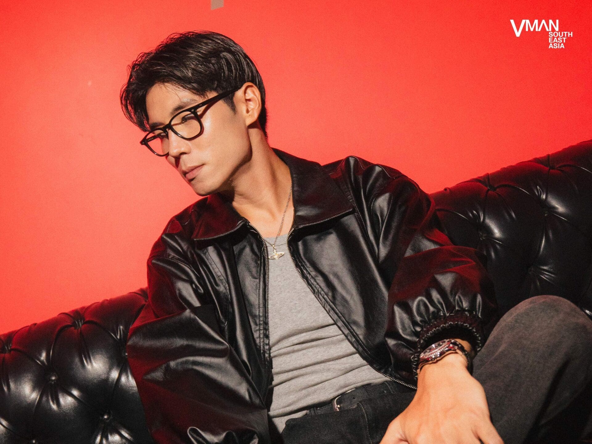 Yiyoung Park at the VMAN SEA Manila launch party