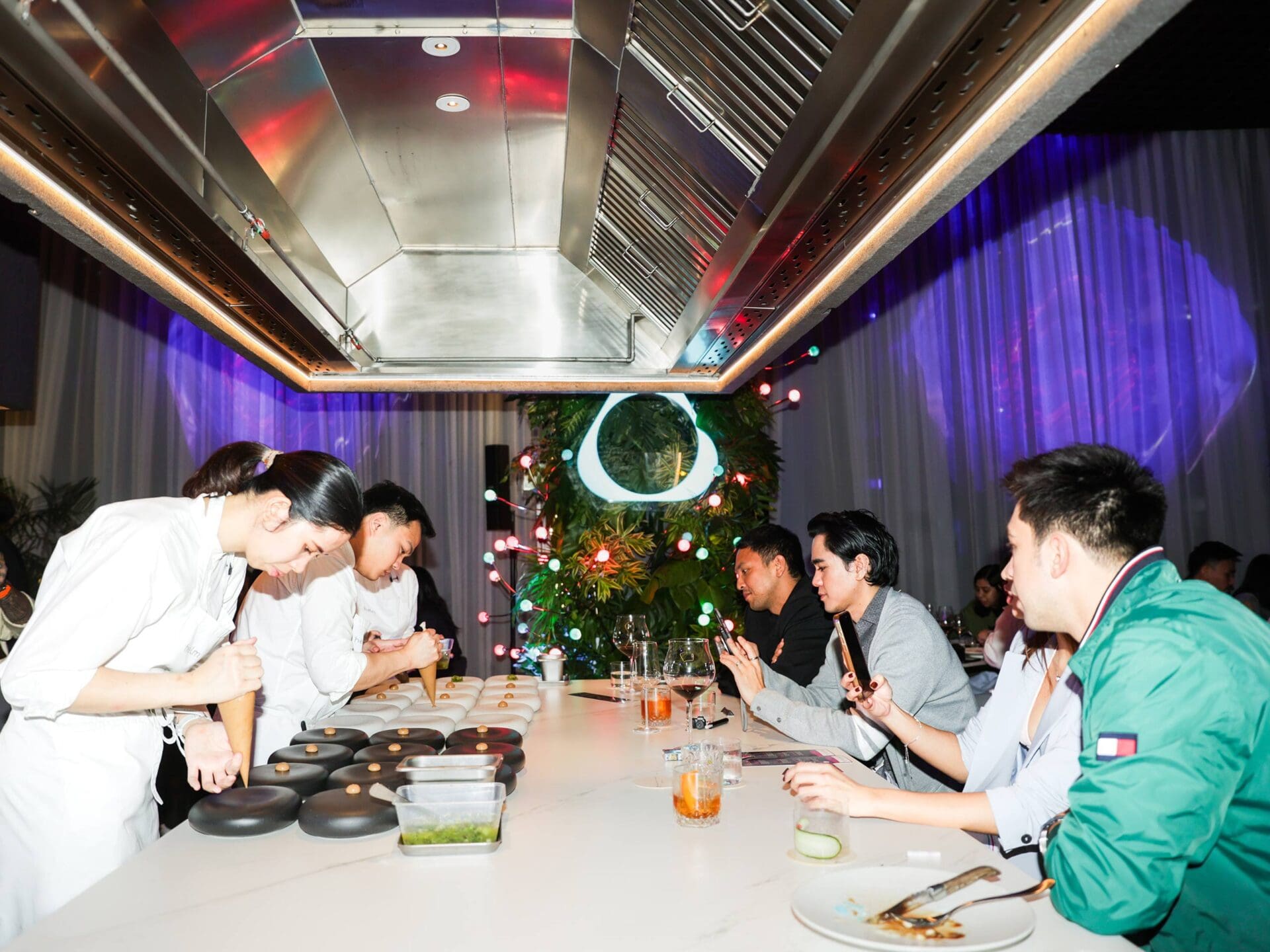 iqos x chef boutwood event dinner