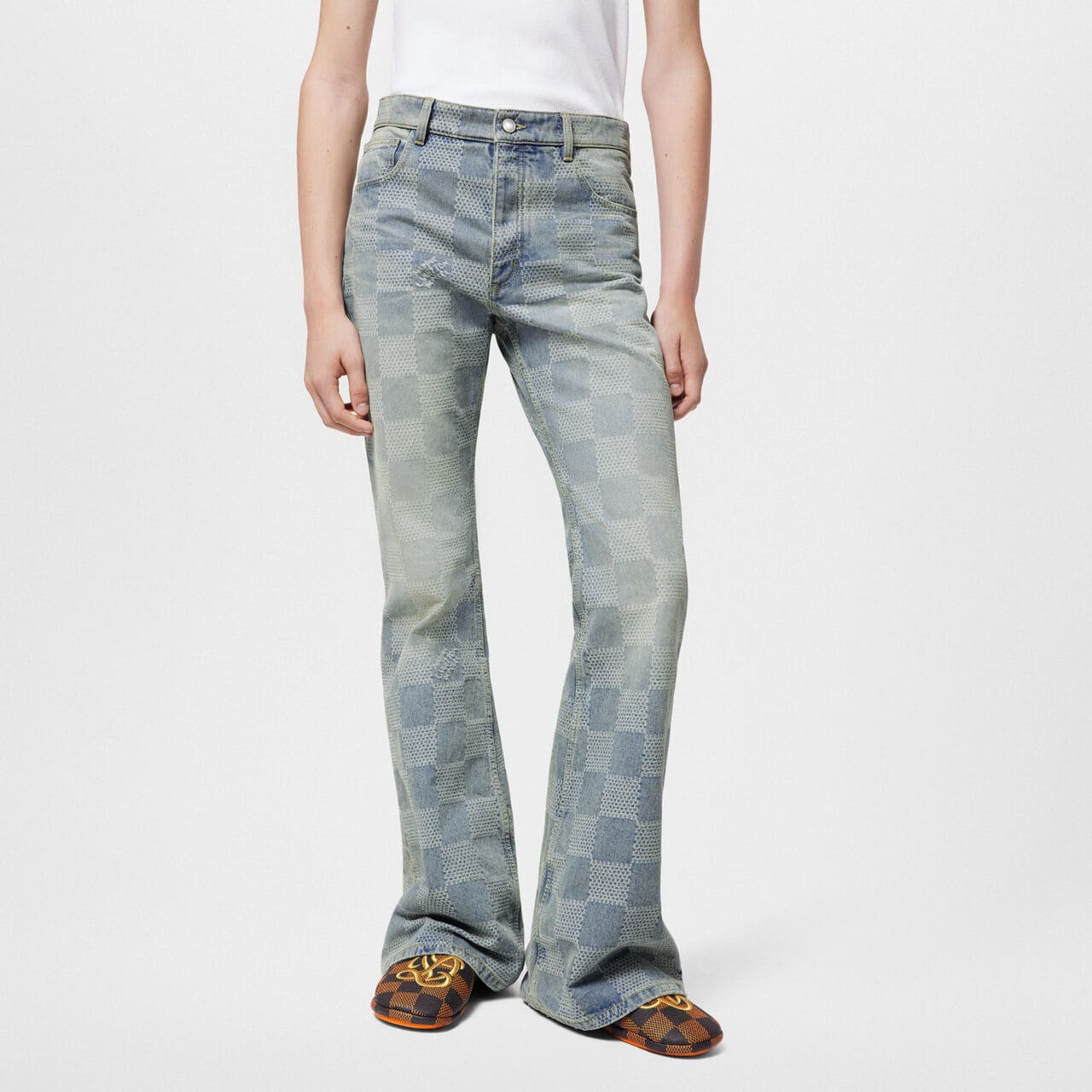 louis vuitton bootcut jeans