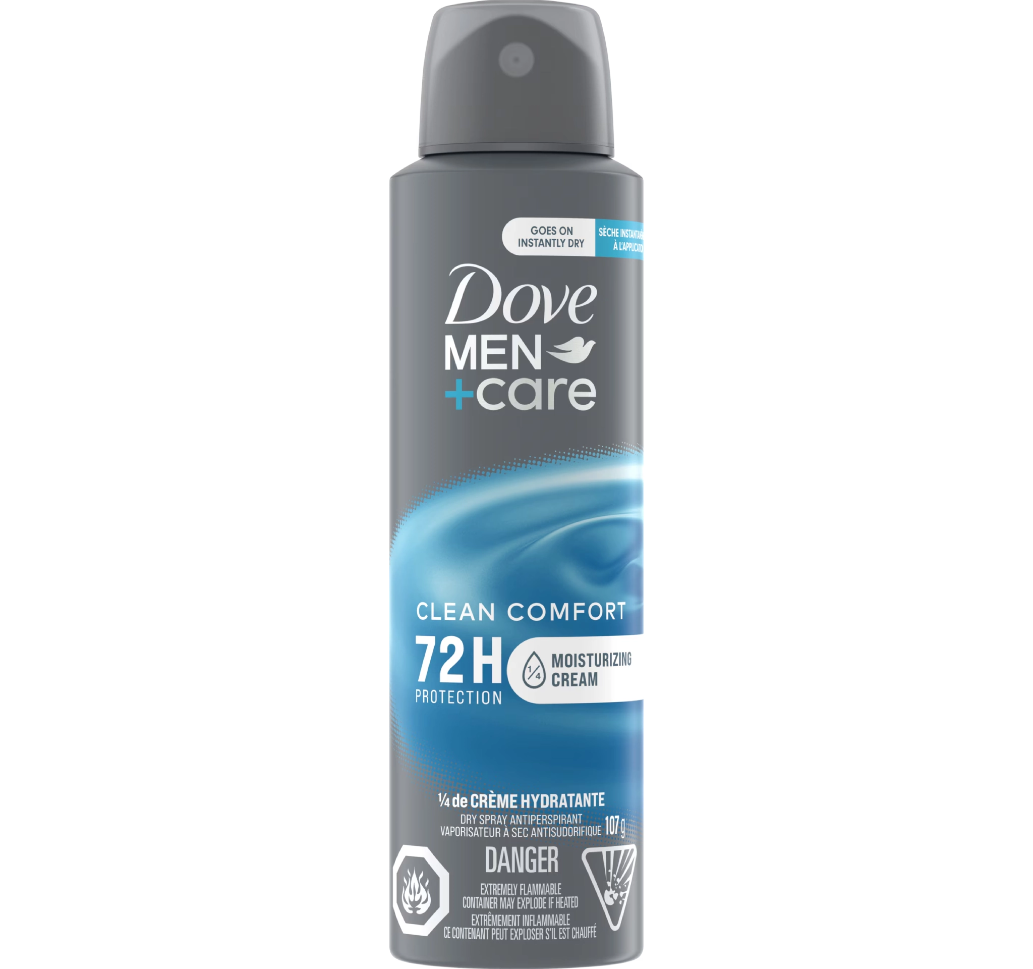 Dove Men+Care Clean Comfort Dry Spray Antiperspirant