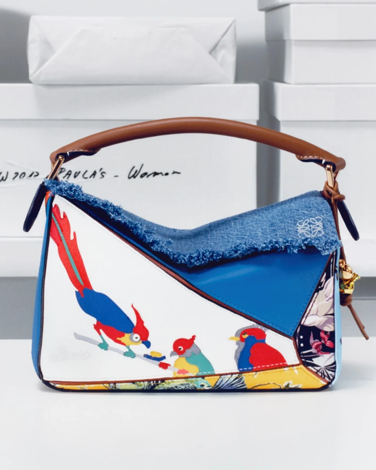 LOEWE PUZZLE BAG PAULAS IBIZA PARROT