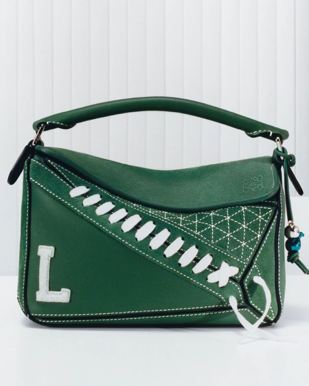 LOEWE PUZZLE VARSITY BAG