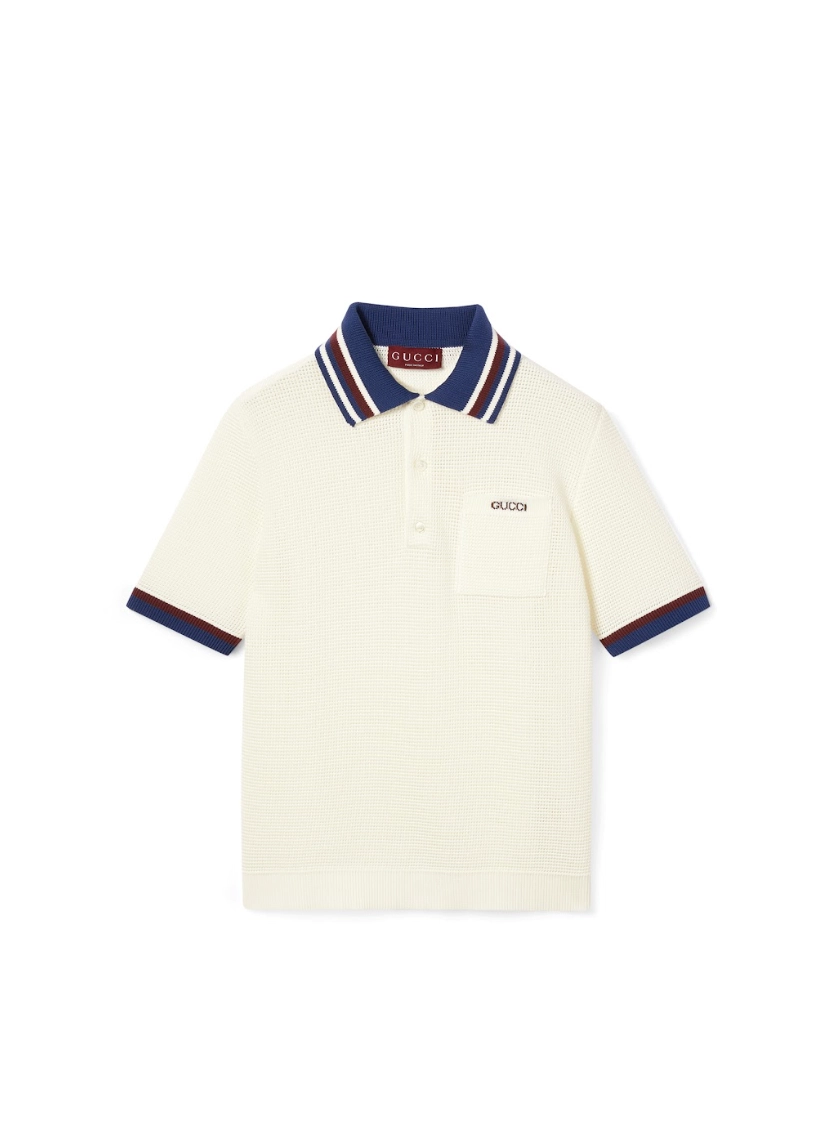 GUCCI TENNIS POLO WHITE