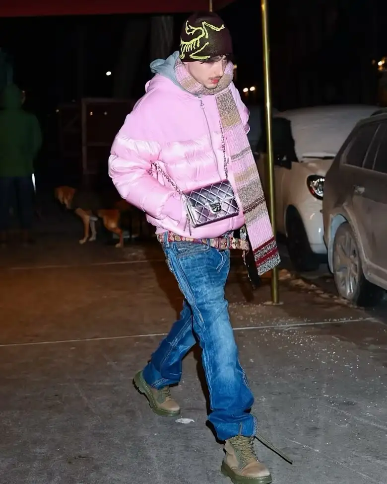 TIMOTHEE CHALAMET IN CHANEL