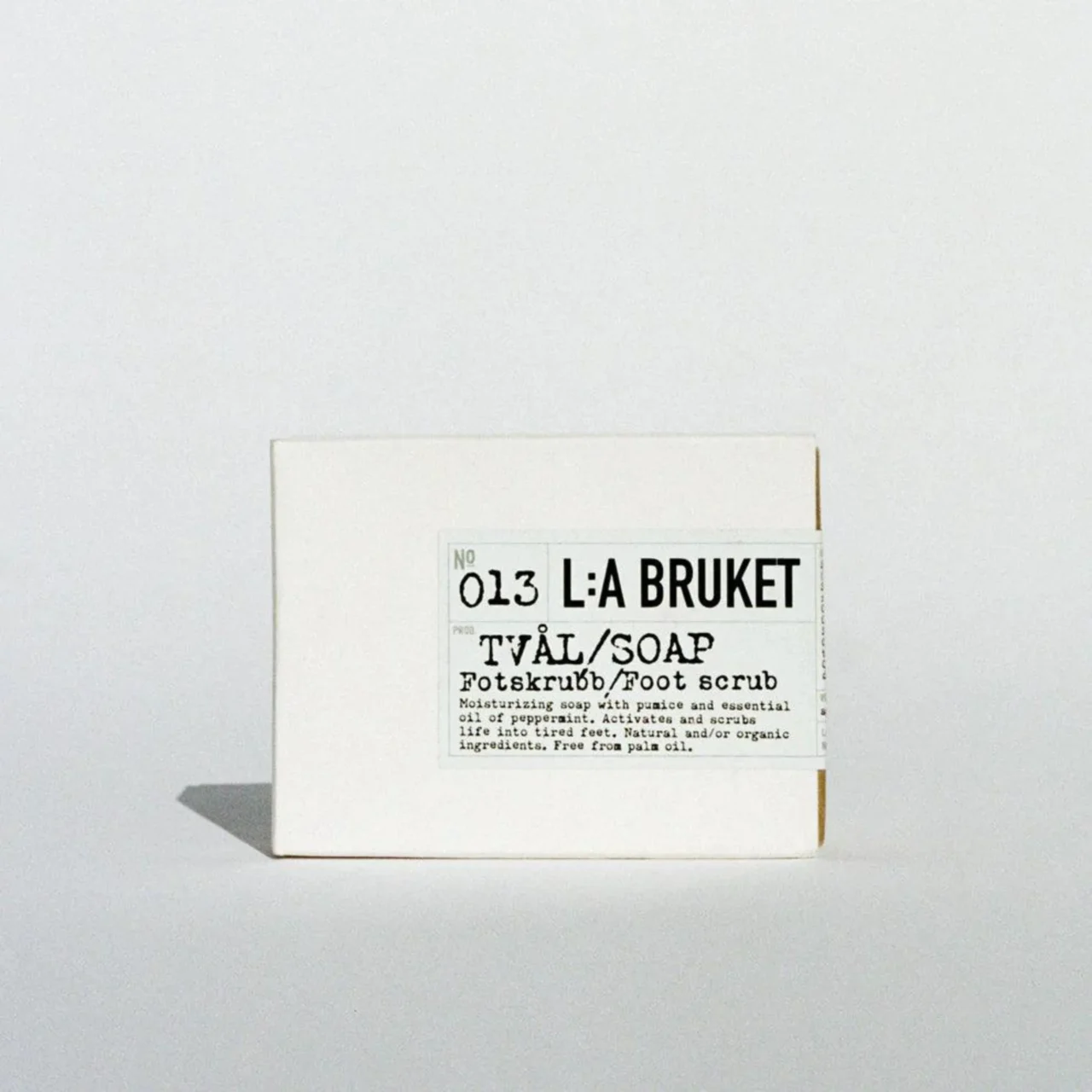 L:A Bruket Foot Scrub No. 013