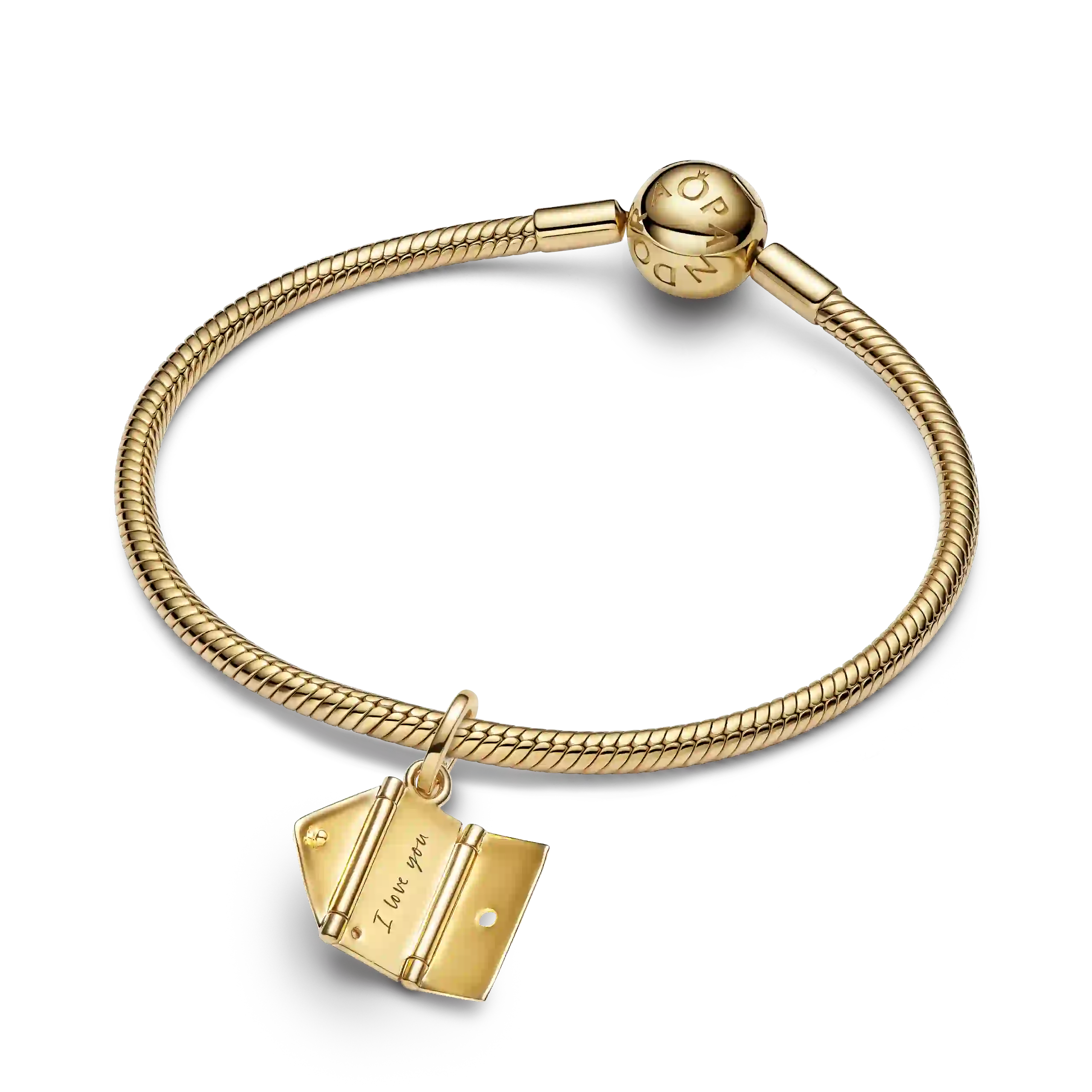 Engravable Openable Envelope Dangle Charm