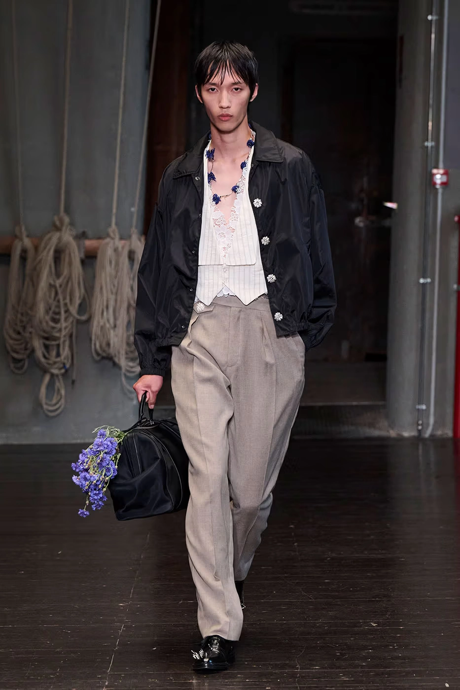 SIMONE ROCHA pitti uomo runway look