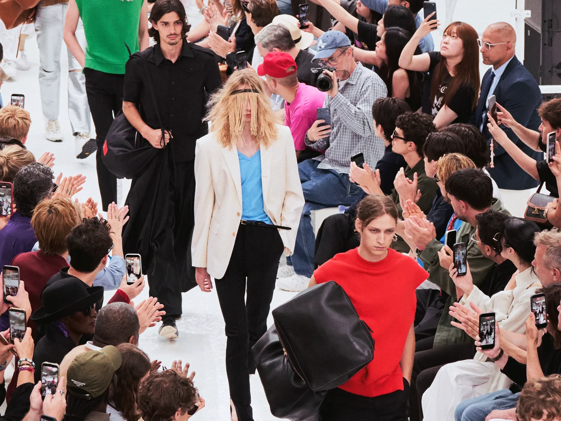 celine spring 2027 runway finale