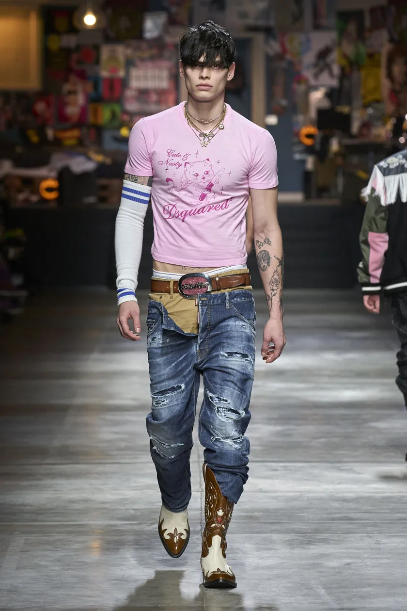dsquared2 baby tee men