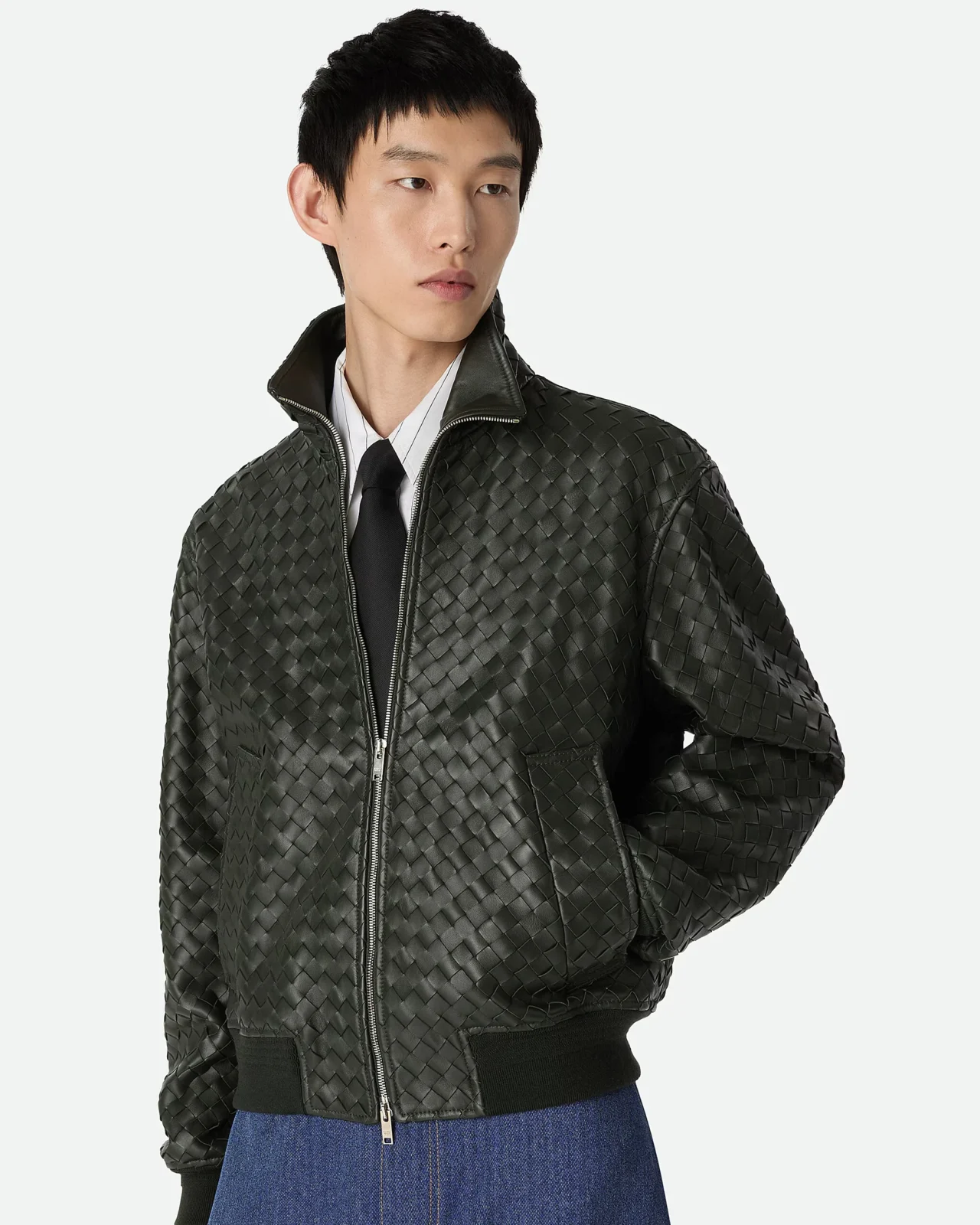 bottega veneta blouson intrecciato