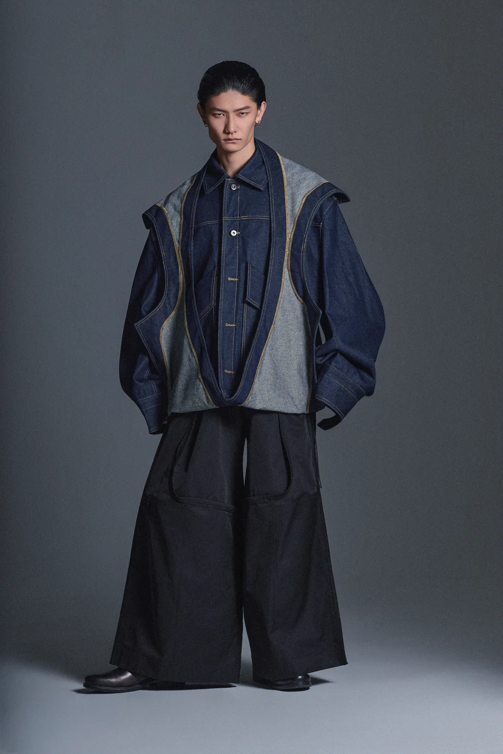 kit woo altered denim jacket