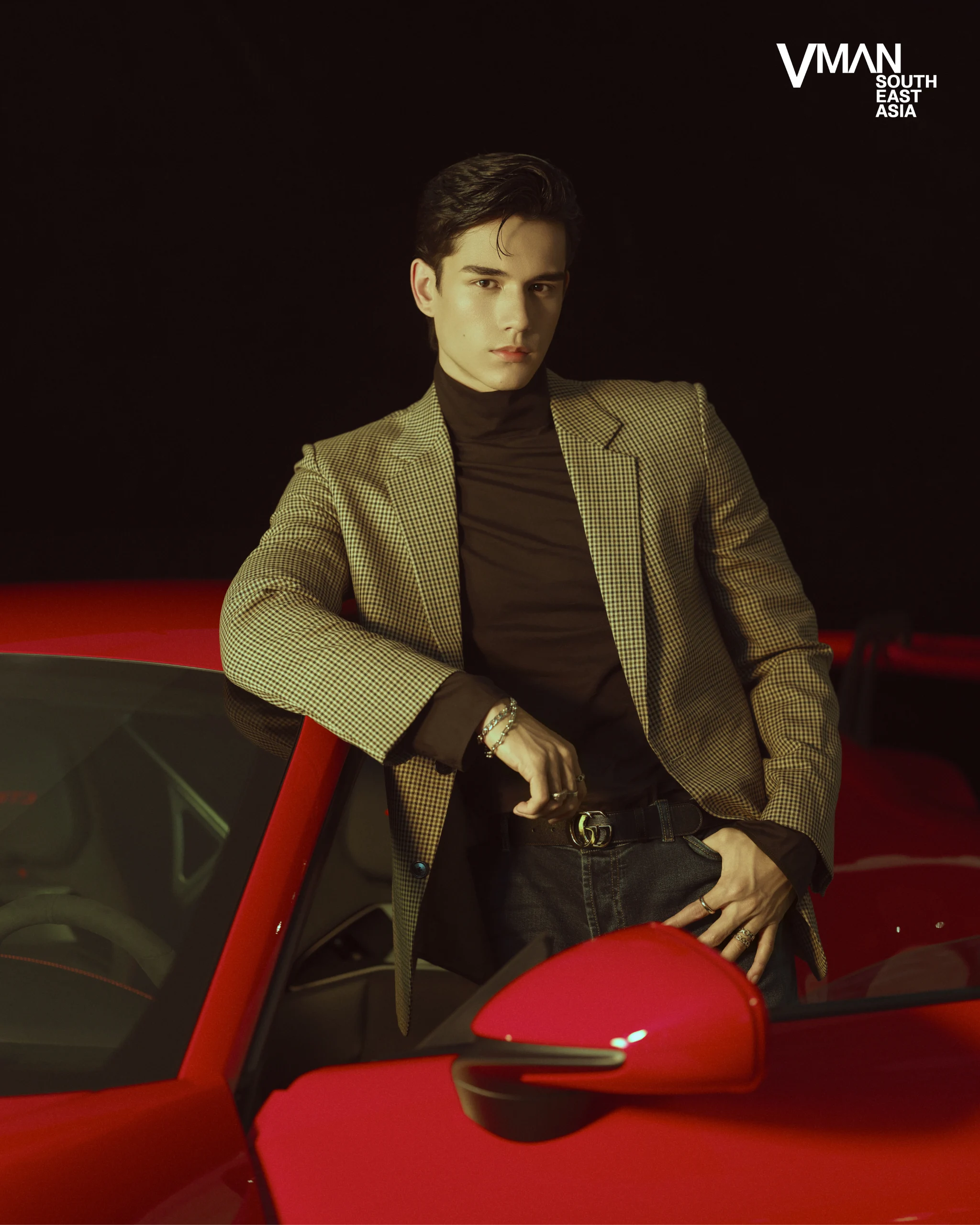 tate myron in gucci clothes