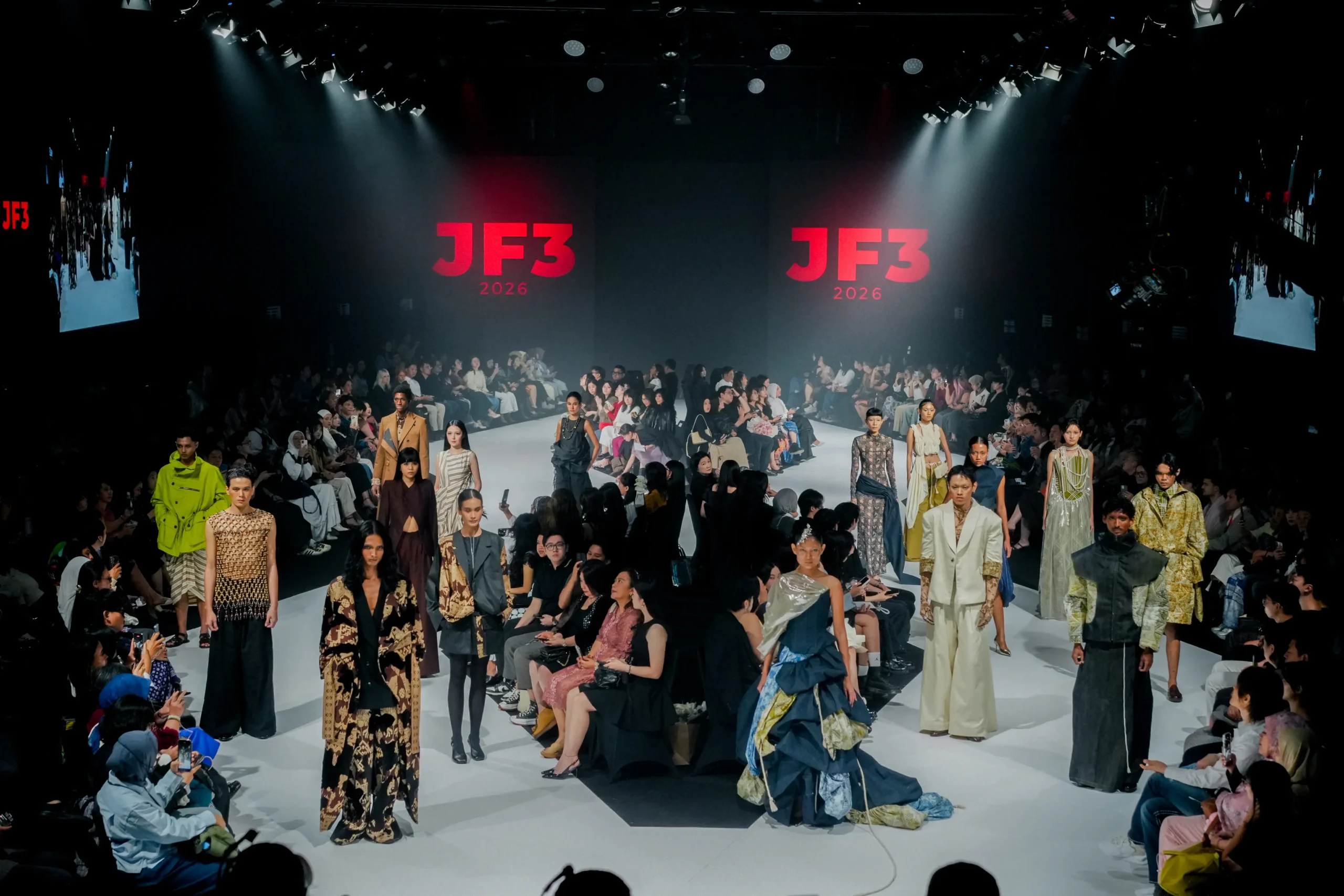 Finale runway featuring the PINTU Residents at BRI JF3 Fashion Festival 2026